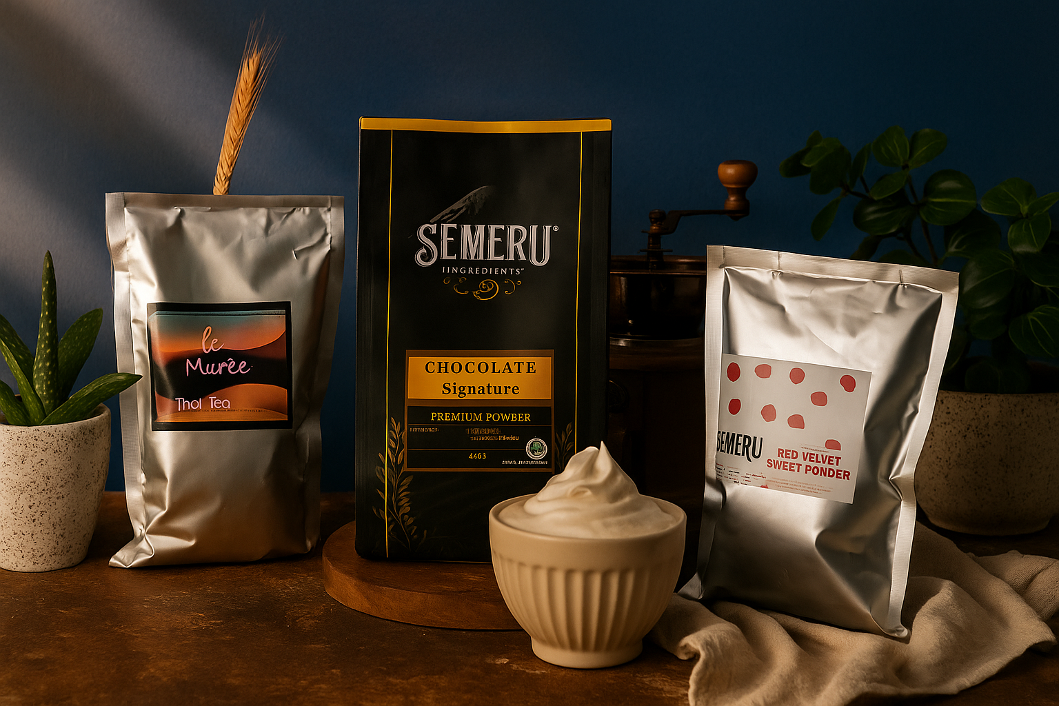 Banner Bubuk Minuman