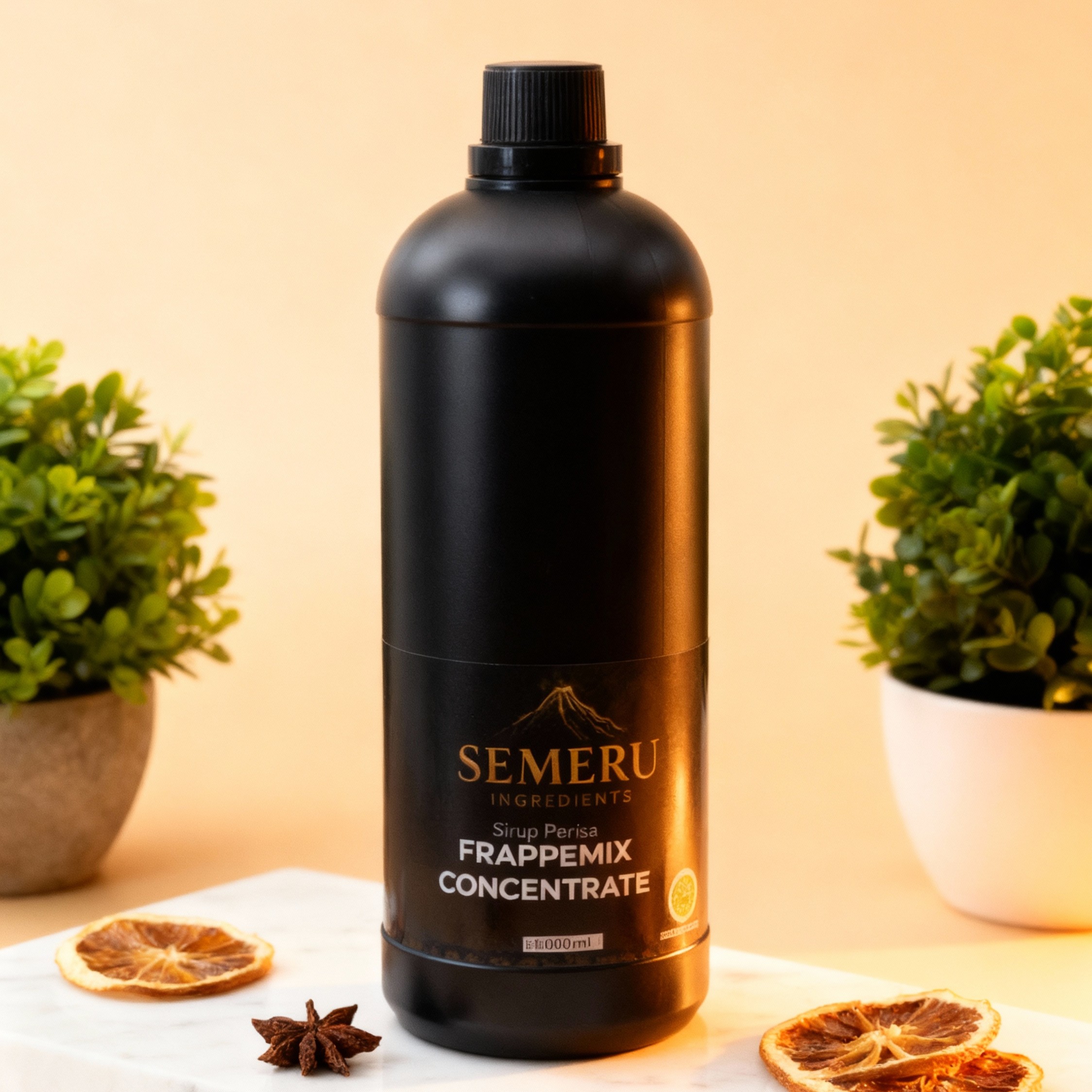 Semeru Ingredients Sirup Frappe Mix 1000ml – Bahan Baku Liquid Frappe Base